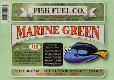 Fish Fuel Co. Marine Green - Frozen
