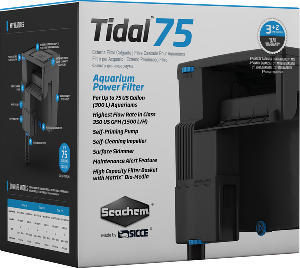 Seachem Tidal Power Filter 75