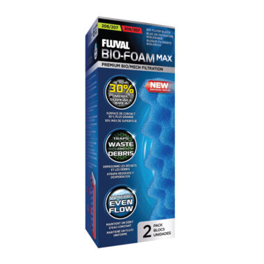 Fluval Bio Foam Max for 206/306, 207/307 Canister Filter 2 Pack