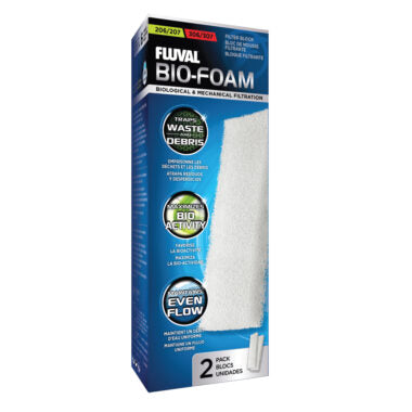 Fluval Bio Foam for 206/207, 306/307 Canister Filter 2 Pack