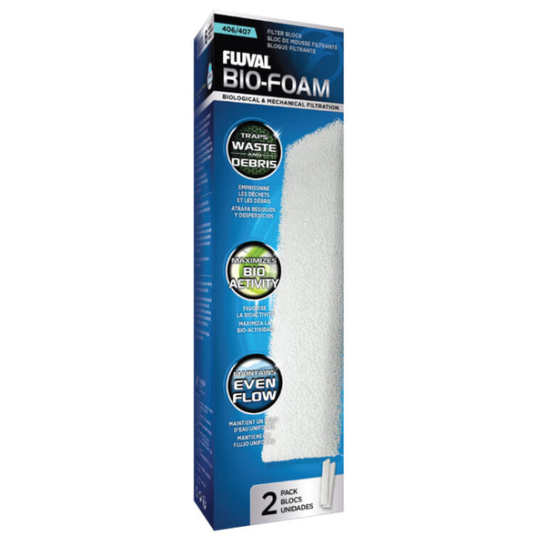 Fluval Bio Foam for 406/407 Canister Filters 2 Pack