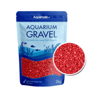 Aquamate Coloured Gravel Red