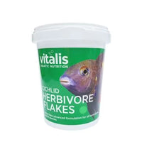 Vitalis Cichlid Herbivore Flakes