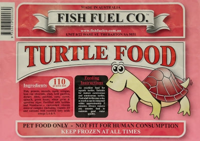 Fish Fuel Co. Turtle Food - Frozen