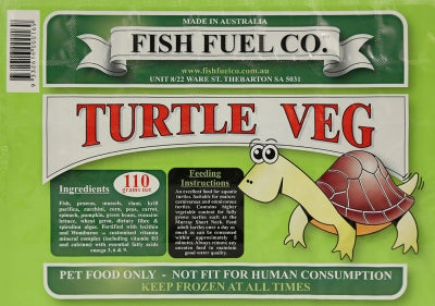 Fish Fuel Co. Turtle Veg - Frozen