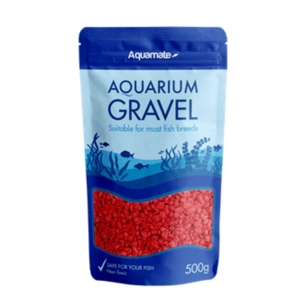 Aquamate Coloured Gravel Red
