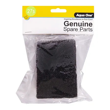 Aqua One Black Sponge 2pk - 27S – Modern Aquatic Design Aquariums