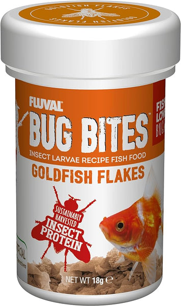 Fluval Bug Bites Goldfish Flake