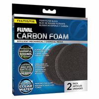 Fluval Carbon Foam Pad for FX2/FX4/FX5/FX6 Canister Filter 2 Pack