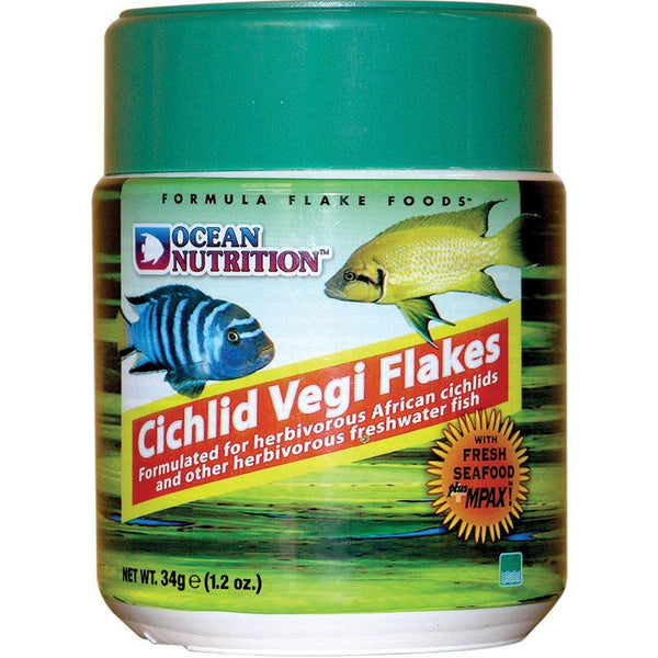 Ocean Nutrition Cichlid Vegi Flakes