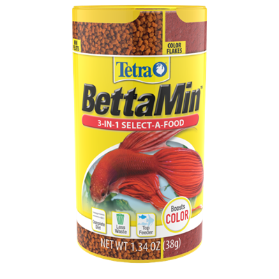 Tetra Betta Food 3 in 1 Select-A-Food